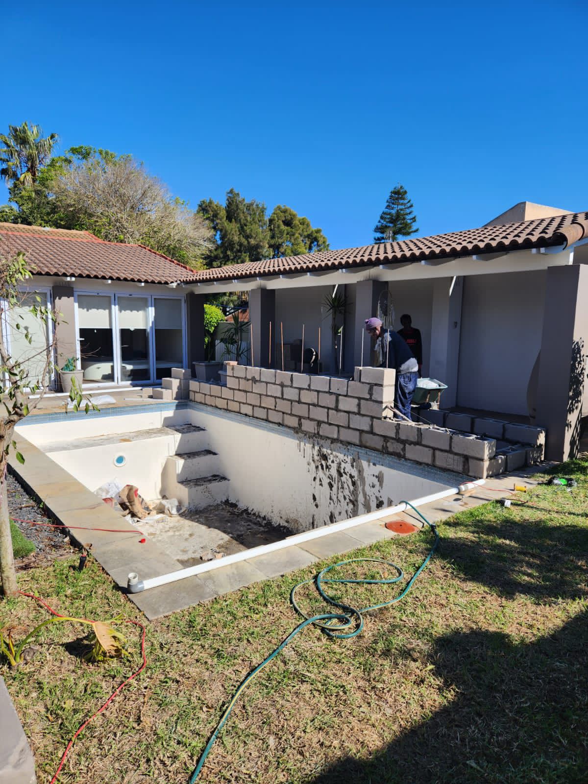 Before pool renovation 1